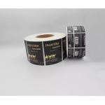 Custom Paper Sticker Labels Gold Hologram For Beer Bottles