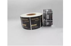 China Custom Paper Sticker Labels Gold Hologram For Beer Bottles supplier