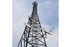 China 30-80m Galvanized Telecommunication  Mast 3 Legged Angular Steel Tower supplier