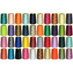 Good Evenness Polyester Core Spun Thread , Multi Colored Threads For Sewing for sale