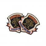 Embriodery Patches For Jersey Sew On 100% Embroidered Custom Badges For Hats for sale