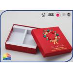 Recycled 4C Printed Hinged Lid Gift Box Customized Matt Lamination Packaging