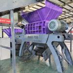 Glass Crusher Waste Glass Shredder Machine Solid Waste Shredder Industrial Waste Glass Crusher Solid Waste Dispose Plant for sale
