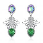 Diamond Gift Sterling Silver Jewelry Earrings for sale
