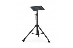 China Portable Folding Laptop Tripod Stand With Mouse Tray Wheels supplier