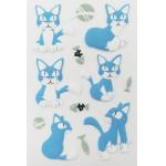 Pet Die Cut 3D Animal Stickers , Handbag Little Cat Puffy Stickers Offset Printing for sale