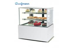 China Bottom Mounted Cake Showcase Refrigerator Pastry Glass Display Cabinet supplier