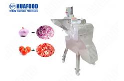 China HDF Fast Tomato Onion Dicing Multifunction Vegetable Cutting Machine 1000KG/H supplier