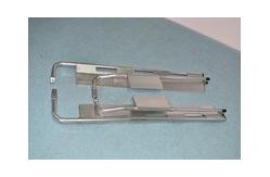 China Hospital Folding Scoop Stretcher Manual Power Adjustable Alloy supplier
