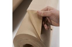 China Curl Resistant 317sqft Coverage Temporary Protective Paper Roll supplier