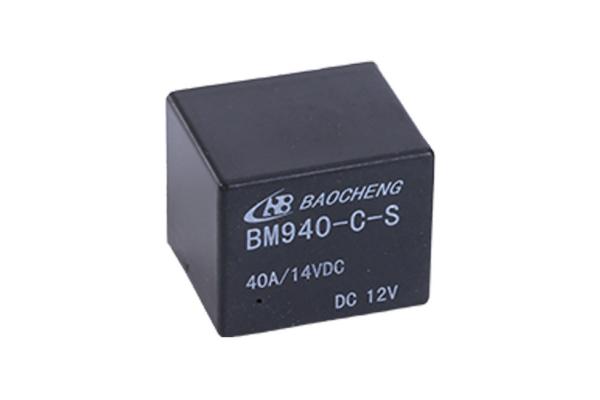 Rated Current 40A Universal Automotive Relay Sealed BM940-C-12VDC Large Capacity