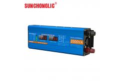 China 2000W Display Inverter Modified Sine Wave Inverter DC 5V 1A USB 12v 220v  supplier