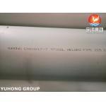TP316L EN 1.4404 ERW Pipe For Waste Water Treatment Plant EN10217-7 Standard Efficiency for sale