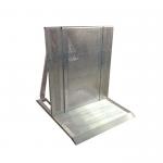 Expandable Concert Crowd Control Barriers Steel Mobile Barricade With Gate for sale