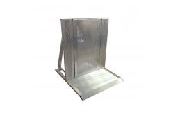 China Expandable Concert Crowd Control Barriers Steel Mobile Barricade With Gate supplier