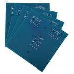 TG135 FR4 Double Sided PCB Blue Quick Turn Printed Circuit Board for sale