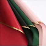 Waterproof Thicken Flower Wrapping Paper For Fresh Flowers Customized Color Multicolor for sale