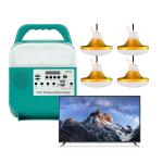Small Solar Light Kits 10h Working Time For Outdoor Lighting Solar Camping Light With Power Bank for sale
