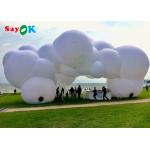 Event PVC Custom Cloud Shaped Balloons With Two Sides Digital Printing for sale