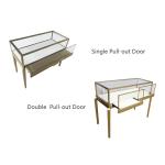Brush Black 304# Stain Steel Jewellery Counter Display