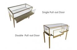 China Brush Black 304# Stain Steel Jewellery Counter Display supplier