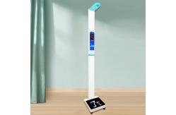 China Ultrasonic Technology 20 - 210cm Digital Height Weight BMI Scale Led Display supplier
