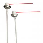 Erosion Resistant Aerosol Spray Valve All Directional With Actuator for sale