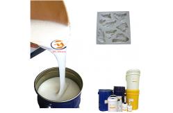 China Pourable Silicone Liquid Rubber Concrete Casting Artificial Stone Mold Making supplier