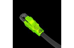 China OEM Bare Copper Ethernet Cable , 24AWG 4P Cat5e Patch Cable Network supplier