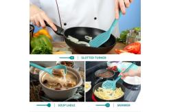 China 18 Pieces  Silicone Kitchen Utensils Sets With Holder, Cooking Utensils Set supplier