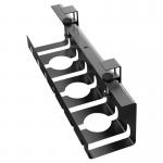 Non-folding Rack Metal Wire Cord Management Under Desk Cable Organizer for Office for sale