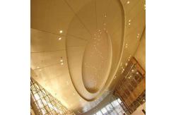 China Customized Aluminum Metal Ceiling Curve Wave Suspended supplier