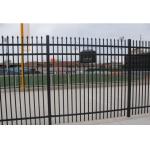 Easily Assembled Decorative Wrought Iron Steel Fence for sale