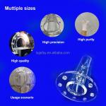 80% UV Transmittance Flanged Quartz Glass Tube High Temperature Corrosion Resistance Customization for sale