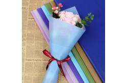 China Matt Surface Florist Wrapping Paper Plastic Film 58cm*58cm supplier