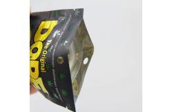 China 200g Zipper Packaging Pouch With Tear And Clear Window For Candy SGS supplier