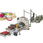 Automatic Customizable Twist Off Cap Machine , Tin Cap Making Machine for sale