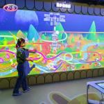 3D AR Animation Interactive Digital Painting Wall Projection Game For  Kindergartens 
