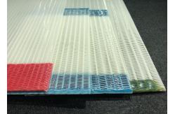 China Horizontal Polyester Mesh Belt In Wrapping Paper Linerboard supplier