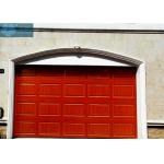 50mm Galvanized Steel Insulated Sectional Garage Door With PU Foam Infilled for sale