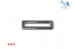 China Rectangle Ring Hardware 32mm Inner Size , Polished Bag Making Accessories supplier