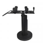 Rotatable Adjust Clamps Metallic Desktop Pos Machine Holder