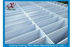 China Pattern Farm Electric Fence / Iron 3D Curved Wire Mesh Fence Dark Green supplier