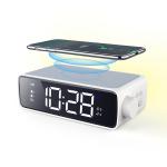 LED Light 10W Mobile Phone Charging Smart Wireless Charging Pad for sale