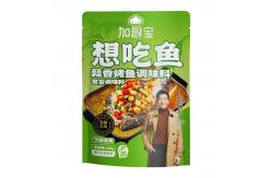 China Home Chinese Sauces Grilled Fish Sauce Garlic 180g Bag Of Barbecue Fish supplier