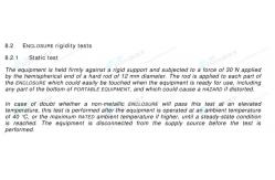 China IEC61010-1 Clause 8.2.1 Finger Probes 12mm Hemispherical Test Rod supplier