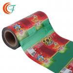 Ketchup Printed Snack Packaging Film High Barrier Metallized Polyester Film for sale