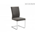 3H Furniture Upholstered Fabric Dining Chairs 400mm Seat Depth for sale