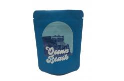 China Zippered Biodegradable Stand Up Pouches Mylar Custom Printed Food Bags supplier