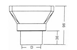 China Plastic 1.5 Inch Above Ground Pool Overflow supplier